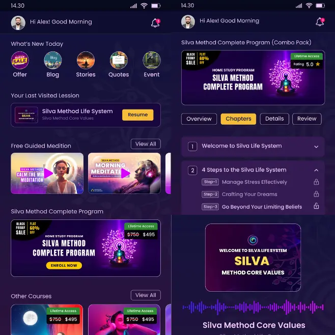 Silva Method(App) project